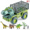 Grön Pullback Dinosaurie Transportbil 1