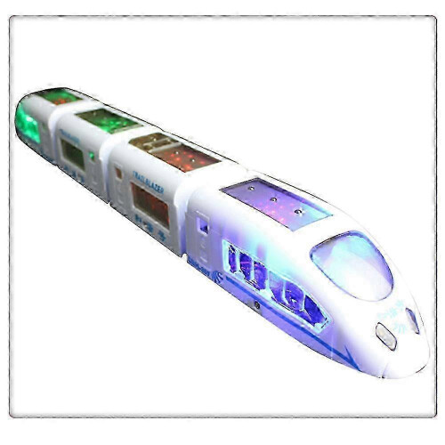 3D Lightning Model Train Toy Set for Kids Playtime