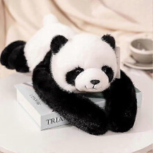 Obciążona poduszka pluszowa Panda 30 cm, pluszowa zabawka łagodząca lęk i wspomagająca sen