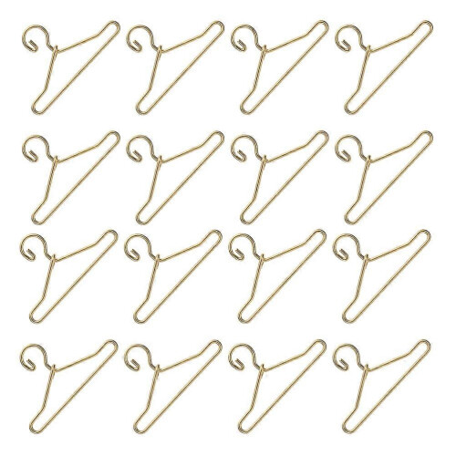 45 stk. mini metalldukkekleshengere 2