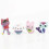 Ensemble de 13 adorables figurines de maison de poupée, mini-collection de jouets 4