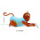 Wind Up Rope Climbing Monkey Toy Interactive Desk Toy Toddler Gift Multicolor 3