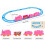 Multicolor DIY Assembled Rail Car Electric Train Toy for Kids 2