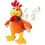 Pollo di peluche interattivo da 38 cm con suoni e movimenti per bambini 1