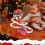 Train de Noël avec Père Noël grimpant à LED, télécommande musicale pour enfants 2