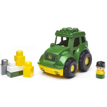 John Deere Bloks Lil Tractor Building Toy for Kids