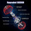 2025 Hover Ball Pro UFO RGB Flying Spinner Toy with Magic Boomerang Hand Controller 2