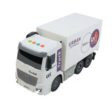Mini Friction Car Toy for Toddlers Inertia Powered Vehicle Kids Birthday Educational Gift White