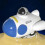 Småbarn Space Press & Go Friksjon Pull Back Billeker Lekesett med astronauter 1