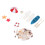 10-Pc Set Mini Deck Chair Beach Umbrella Boat Shell Kits Dollhouse Decor 4