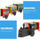 Kids Wind Up Train Clockwork Toy Early Learning Home Decor Ornament 4