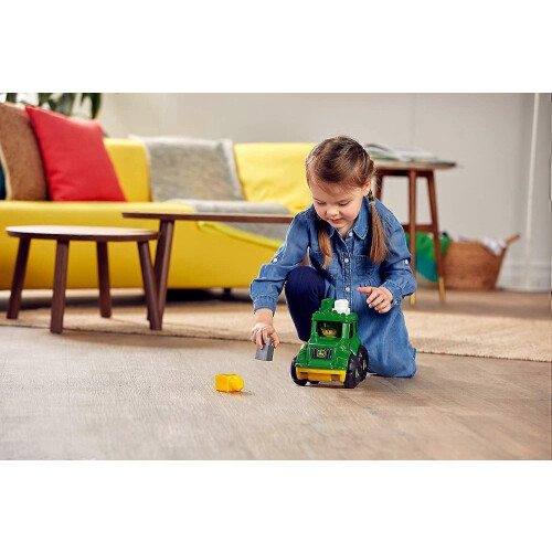 John Deere Bloks Lil Traktor Byggeleke for Barn 2