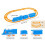 Multicolor DIY Assembled Rail Car Electric Train Toy for Kids 5