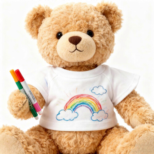 Set di 5 magliette classiche con orsacchiotti per peluche. 2
