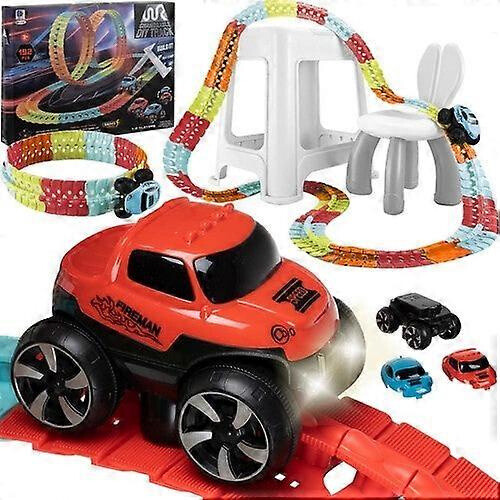 Pista da corsa 193 pezzi con auto 22461 1