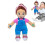 30cm Talking Singing Plush Doll for Toddlers Kids Educational Gift 2