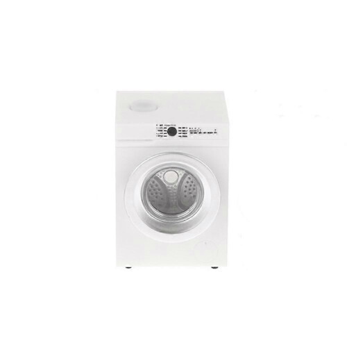 1:12 Dollhouse Mini Rechargeable Washing Machine Rotating DIY Scene Model Decorative Toy 1