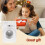 1:12 Dollhouse Mini Rechargeable Washing Machine Rotating DIY Scene Model Decorative Toy 3