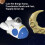 Småbarn Space Press & Go Friksjon Pull Back Billeker Lekesett med astronauter 4