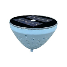 Solar‑Powered Floating Hollow LED Pool Light, Adjustable Aesthetic Lamp For Swimming Pool Decor