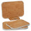 Cooks Professional Cooks Professional 3 Piece Bamboo Chopping Board Set with Stand | White Edging 10