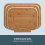 Cooks Professional Cooks Professional 3 Piece Bamboo Chopping Board Set with Stand | White Edging 4