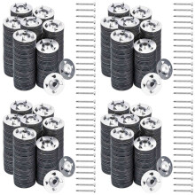 1200 Pièces de Rondelles de Fixation pour Panneaux de Mousse pour L'Installation de Panneaux de Panneaux de Mousse, Vis et Rondelles