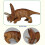 deler dinosaurlekesett plastmodell actionfigurer gave til gutter 3