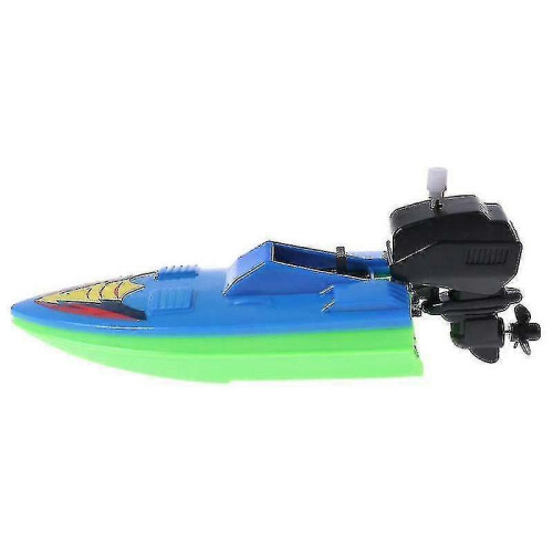 Wind Up Clockwork Boat Ship Bath Toy for Baby Kid Water Play 2
