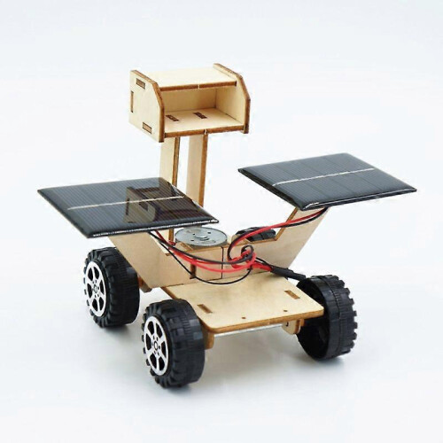 KAESI Kids DIY Solar Moon Rover Robot Model Science Experiment Toy 2