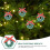 24 Mini-Weihnachtskranz-Puppenhaus-Weihnachtsbaum-Hängeornamente 2