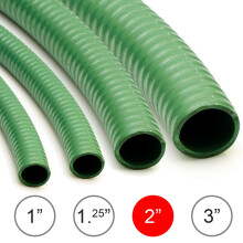 Wolf Suction/Discharge Hose, 2-inch Reinforced, 5M, Pump Intake, Flood Water & Ponds