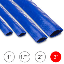 Wolf Layflat Delivery Hose, 3-inch, 10M, Submersible Pump, Agricultural Use