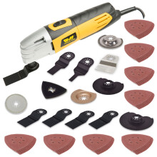Wolf Combat Tool 260W Oscillating Multi-Tool, Cutting & Sanding, Extra Accessories