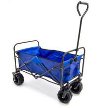 BMC 100L Foldable Garden Trolley Cart, Beach Festival & Garden Use, 80kg Capacity