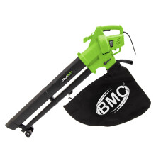 BMC Garden Leaf Blower, Vac & Shredder 3-in-1, Autumn Leaf Clearance, 3000W, 35L Bag