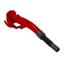 Wolf Pouring Spout, Metal Jerry Can, Spill-Free Fuel Transfer for Mowers & Vehicles
