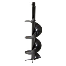 Wolf 200mm Earth Auger Bit, 750mm Length, Post Hole Digging, For Wolf Petrol Auger