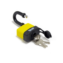 Wolf Padlock, 50mm Heavy Duty, Hardened Steel Shackle, Gate Shed & Storage Security