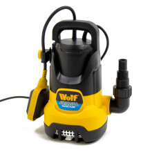 Wolf Submersible Water Pump, 750W, Residential Drainage & Ponds, Clean & Dirty Water