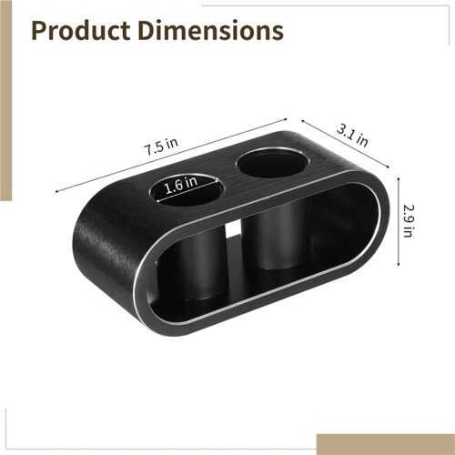 2X Desktop Microphone Storage Holder, Microphone Stand, Tabletop Mic Organizer for Homes
