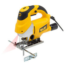 Wolf Jigsaw, 750W Variable Speed, Wood Plastic & Tile Cutting, Laser Guide, 100mm