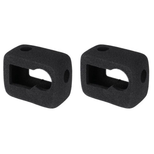 2X for  Osmo Action 5 Pro 4 3 Wind Noise Reduction Sponge Foam Cover Windproof Windshield Action Camera Cover