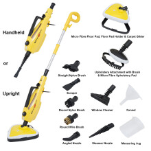 Wolf Steam Cleaner, Super H2OT 12-in-1, 1500W, Floor Carpet & Kitchen Cleaning Tool