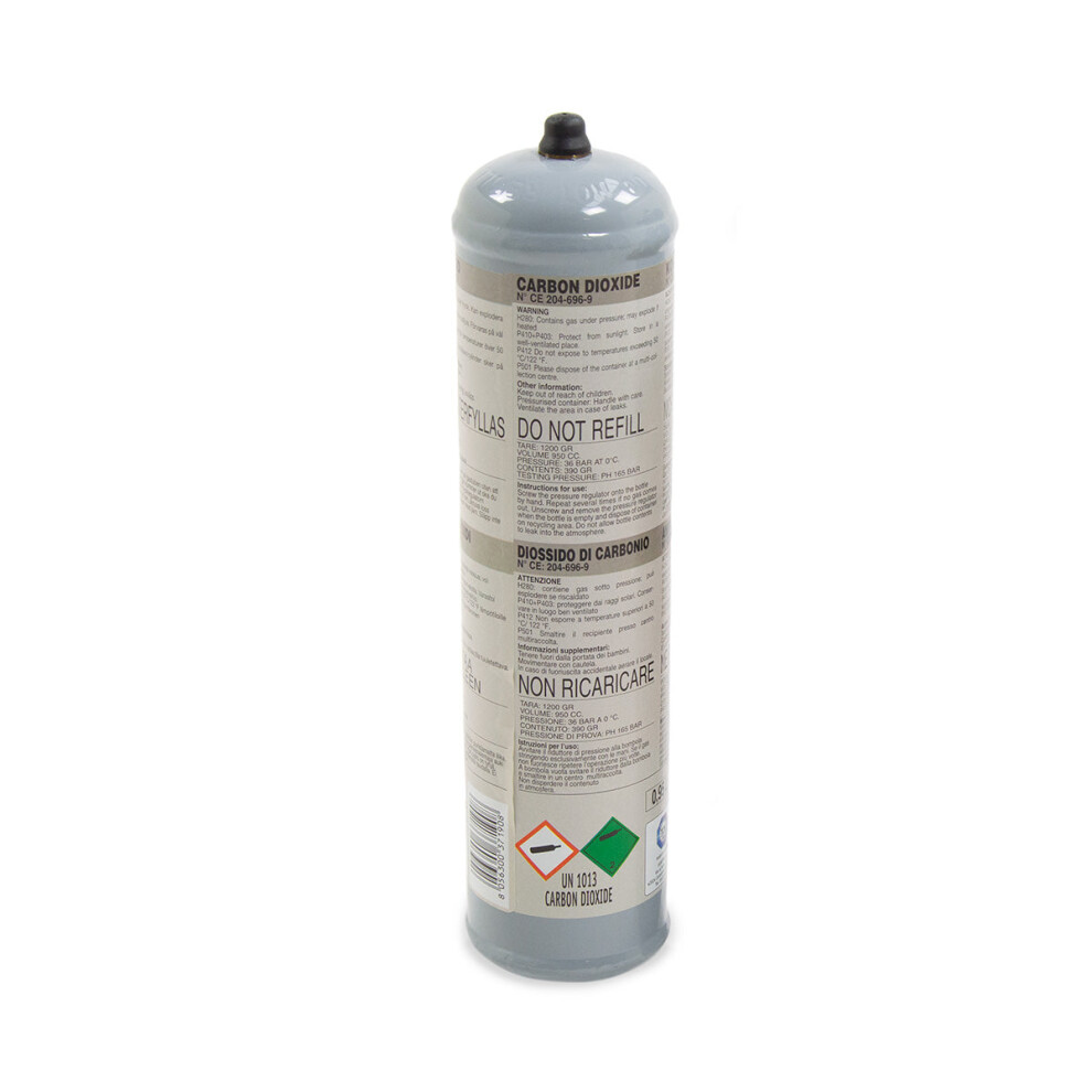 Wolf Weld 1Kg Co2 Gas Cylinder, Mig Welding For Home Workshop & Trade, Single-Use 8056300371908