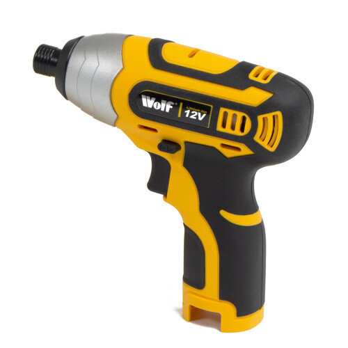 WOLF Wolf 12V Drill Driver Bare Tool, DIY & Trade Use, 17+1 Torque, No Battery Included 1