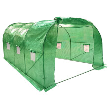 Wolf Walk-In Polytunnel Greenhouse, 3m x 3m x 2m, Garden & Allotment Growing Space