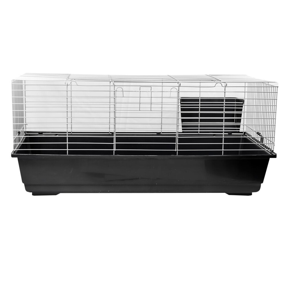 Kct Dark Grey Single Level Indoor Pet Animal Run Cage - 100Cm