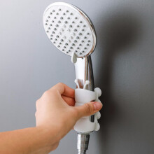 Punch-Free Shower Bracket Shower Nozzle Suction Bathroom Shower Rack