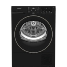 Hotpoint C HD 93M BB UK FabricCare Heat Pump Tumble Dryer 9 kg Black A++ Rated
